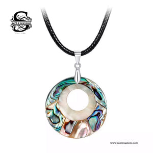 GIFT FOR HER  Abalone Pendant / Necklace 1