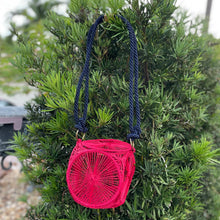 Iraca Red Cube Bag